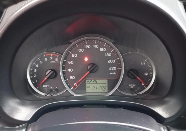Toyota Yaris cena 26900 przebieg: 211686, rok produkcji 2012 z Głuszyca małe 326